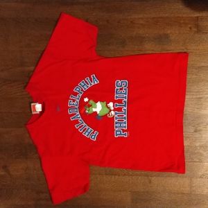 Red 2009 Philadelphia Phillies T-shirt M